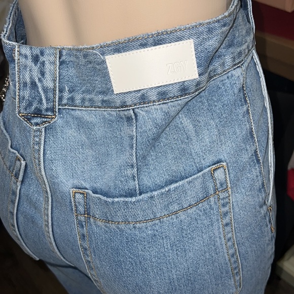 ZEE GEE WHY- “INDIGO RAIDER” wide leg size 27 for free people - Picture 6 of 11